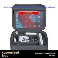 Organisateur de produits numériques direct usine : Power Bank, Câble USB, Clé USB, Disque dur portable, Stockage grande capacité en nylon