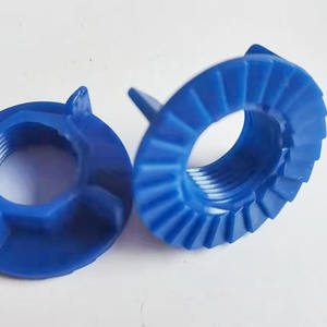 Anillo de Fijación Antideslizante para Grifo de Plástico ABS, Rosca de 1/2 Pulgada, Conector de Fijación de Dos Piezas Reforzado, Diseño Minimalista, Fácil Instalación - Product Image 1