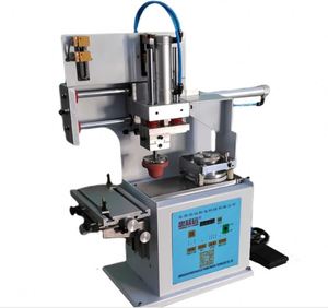 Machine de tampographie pneumatique réglable 80*80mm, petite, monochrome, de bureau, pour marquage de gobelets à huile, 220V, équipement industriel - Product Image 1