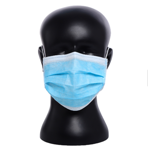 Mascherina Civile Monouso a 3 Strati in Tessuto Non Tessuto, Traspirante e Morbida, Protettiva per Uso Quotidiano all'Aperto e in Ufficio, Disponibile - Product Image 1