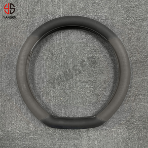 Housse de <span class=keywords><strong>volant</strong></span> en <span class=keywords><strong>cuir</strong></span> pour Kaiyi Kunlun IHD R 300 500 EV GTV KAIN X3 X7 Pro, antidérapante, respirante, protection intérieure douce - Product Image 5