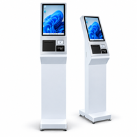 Kiosque de paiement en libre-service NFC RFID avec écran tactile interactif de 15,6, 21,5 et 32 pouces, terminal SDK pour commande automatique en centre commercial