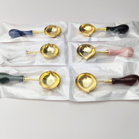 Joint de cire en perles, poêle de four, brûleur de bougie de fusion, chauffe-Pot en bois, four de cire de scellage, chauffe-joint de cire noir