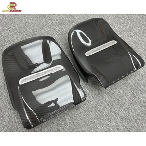 Cubierta de Asiento Trasero de Fibra de Carbono Seca para Mercedes Benz Clase G W464 G500 G63 W463A G350 G580 2019-2024, Pieza de Repuesto Interior para Automóvil - Product Image 3