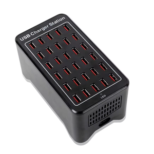 Cargador USB, Estación de Carga USB de 30 Puertos y 150 W (30 A), Cargador Hub USB Multipuerto con Detección Inteligente para Múltiples Dispositivos - Product Image 3