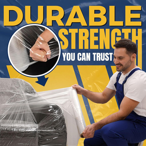 Công nghiệp nặng nhiệm vụ 18 "x 1000 'tự-tôn trọng rõ ràng Nhựa Bộ phim kéo dài bọc cuộn 80 đo 4 cuộn cho <span class=keywords><strong>Pallet</strong></span> vận chuyển - Product Image 5