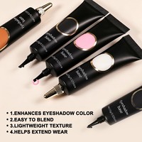 Base de fard à paupières crème longue tenue, waterproof, végane, sans cruauté, maquillage des yeux mat, vente en gros, marque privée, logo personnalisé