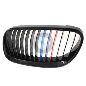 Calandre avant BMW noir brillant, ligne simple, trois couleurs, pour E92 E93 Série 3 Coupé, pièce de mise à niveau du pare-chocs - Product Image 1