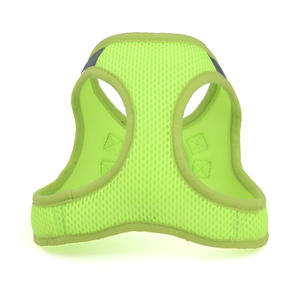 小型中型犬猫用ダブルDリング,反射無し天気メッシュステップインエアドッグハーネス - Product Image 4