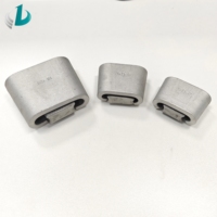 Connecteur à coin en alliage d'aluminium pour raccords de lignes de transmission aérienne