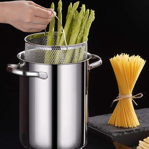 Cuisine <span class=keywords><strong>Asperges</strong></span> Pot Légumes Vapeur Spaghetti Pâtes Cuisinière avec Panier Amovible Acier Inoxydable <span class=keywords><strong>Asperges</strong></span> Pot - Product Image 2