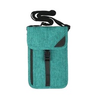 Bolsa de Cuello con Bloqueo RFID de Nuevo Diseño 2025, Cartera Colgante para el Cuello, Bolsa de Viaje Personalizada, Talla Única para Viajes