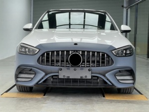 <span class=keywords><strong>Prix</strong></span> d'usine, pièces de carrosserie en plastique PP, pare-chocs, kit carrosserie pour <span class=keywords><strong>Mercedes</strong></span> Benz Classe C W206 <span class=keywords><strong>2021</strong></span>+, transformation en style <span class=keywords><strong>C63</strong></span> <span class=keywords><strong>AMG</strong></span> - Product Image 2