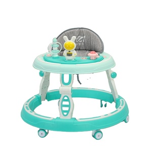 Trotteur pliable en tissu peluche Hai Zhi Le pour bébé et tout-petit, avec poignée, anti-jambes en O, anti-basculement, aide à la marche pour 6-18 <span class=keywords><strong>mois</strong></span>, anti-chute - Product Image 5