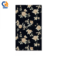 Azulejos Interiores de 9 mm con Acabado Mate Antideslizante, Resistentes al Desgaste, Resistentes a los Ácidos y Antibacterianos, con Diseño Rústico Moderno de Grano de Madera, 600x1200 mm