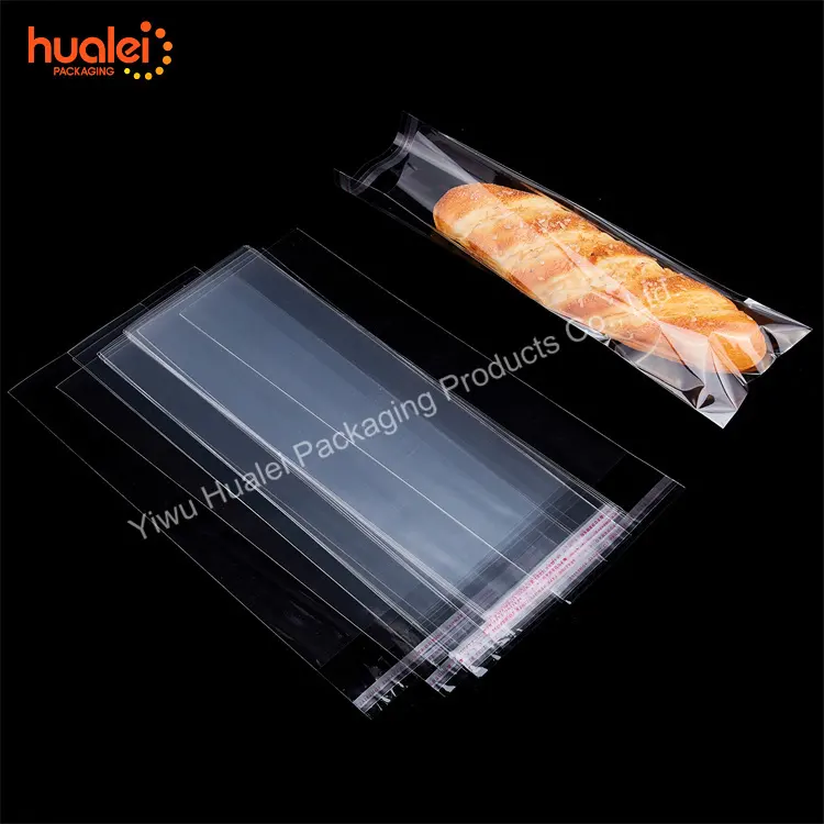 쿠키 디저트 캔디 포장을위한 명확하고 자체 밀봉 접착 투명 플라스틱 Opp 폴리 백과 사용자 정의 저렴한 비닐 봉투