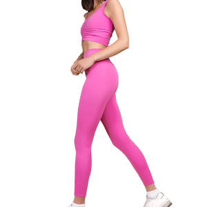 Wholesale 2025 Soft Breathable High Waisted Workout Seamless <b>Leggings</b> Yoga Gym <b>Leggings</b> for Women Seamless OEM Customization - Product Image 3