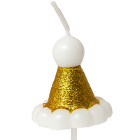 Bougies de Fête Forme Chapeau de Noël, Fantaisie pour Anniversaire, Bougie de Noël en Vente