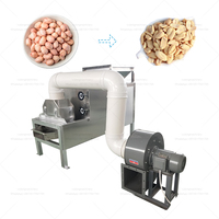 Mini machine à éplucher les cacahuètes pour décortiquer le cacao Machine à décortiquer les arachides Machine à décortiquer les arachides