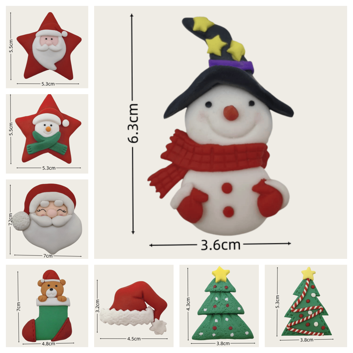 Wholesale Christmas Handmade DIY Mini Decorations Christmas-themed Cake Decorations, Baking Cake ...