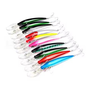 เหยื่อตกปลา 27 กรัม 170 มม. แบบลอยผิวน้ำ ทำจากพลาสติก ABS พิมพ์ลาย  ปากยาว  ตา 3 มิติ  เหยื่อปลอมแบบมิโนว สำหรับน้ำเค็มและน้ำจืด - Product Image 1