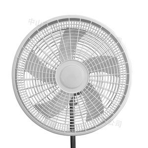 <span class=keywords><strong>Ventilador</strong></span> Eléctrico de Pie Blanco de 18 Pulgadas, 5 Aspas, 3 Velocidades, 45W, para Dormitorio o Sala de Estar - Product Image 4
