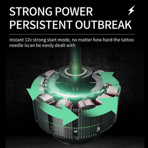 Ghostaxe Liner Shader chuyên nghiệp RCA động cơ cho ROTARY Tattoo <span class=keywords><strong>Machine</strong></span> thiết bị máy cho Xăm Mình - Product Image 2