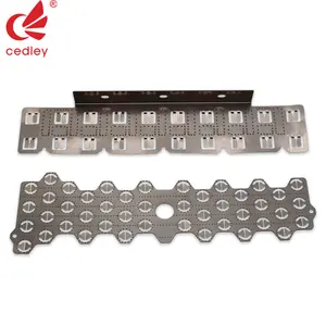 Tùy chỉnh Pin gói tinh khiết Nickel tấm Tab phẳng điện Bìa 21700 18650 hàn điểm nối tấm đồng thanh cái