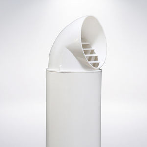 Grille de ventilation fixe monobloc en <span class=keywords><strong>PVC</strong></span> 75mm 110mm 160mm 180mm 200mm avec conception de flux d'air optimisée - Product Image 6