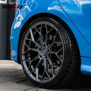 Rines Forjados YAGU HE.1-FF Cromados Plateados de 18 19 20 21 Pulgadas 5x112 5x120 5x114.3 para Autos BMW Audi Mercedes-Benz Tesla - Product Image 4