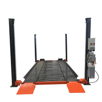 Ascenseur automatique haute capacité à 4 poteaux Système de stationnement hydraulique à double pont Ascenseur de stationnement pour parking