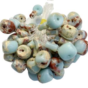 Cabeza de Buda King Kong de Tres Vías de Piedra Shoushan, Accesorios de Joyería Bodhi, Cuentas de Buda de Piedra Semipreciosa - Product Image 1