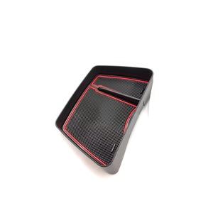Organizador de coche, caja de almacenamiento para consola central, soporte adhesivo de plástico, estilo moderno para piezas de modificación interior de BYD Seal - Product Image 3