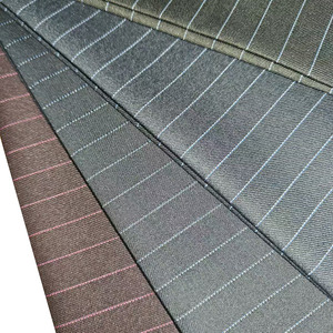 Hot bán TR 80/20 suiting vải sọc kiểm tra vải cation vải cho Arabic thobe - Product Image 2