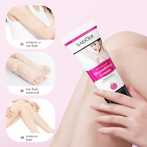 Crème dépilatoire SADOER, non irritante, rapide, pour tout le corps, aisselles, bras, jambes, parties intimes, crème lissante pour éliminer <span class=keywords><strong>les</strong></span> <span class=keywords><strong>poils</strong></span>, 50g - Product Image 3
