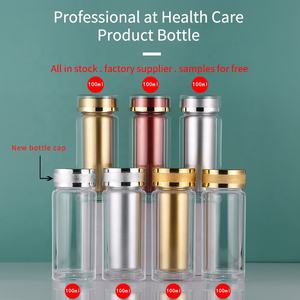 In Voorraad Fabriek Leverancier Plastic Pillen Fles Parelmoer Goud Hoogwaardige <span class=keywords><strong>Capsule</strong></span> Geneeskunde Tablet Gezondheidszorg Producten Lege - Product Image 2