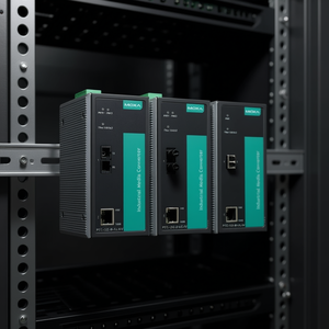 Convertidor de Medios Industrial Moxa PTC-101-S-LC-HV, Ethernet a Fibra, 10/100Mbps, Conector LC - Product Image 3