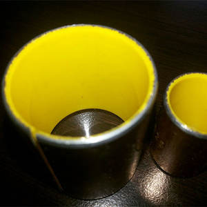 Polymère en métal <span class=keywords><strong>POZ</strong></span> 6060 5060 5050 Douille enveloppée fendue Roulement sans entretien Coussinets composites lubrifiants POM-MET Boundary - Product Image 3