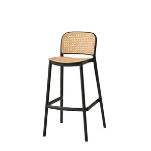 Silla de Bar de Plástico para Exteriores, Colorida, de Alta Gama, para Jardín, Cafetería, Bar, con Patas Altas - Product Image 2