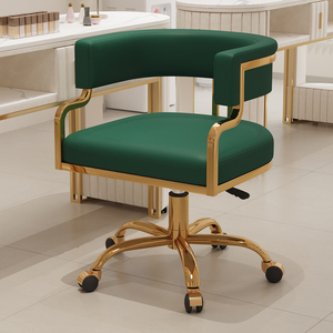 Office <strong>Chairs</strong> Gold Luxury Swivel Lifting Height Adjustable Leather Modern Home Furniture <strong>Study</strong> Executive Computer Office <strong>Chairs</strong> - Product Image 2