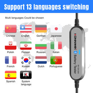 KONNWEI BK200 Batterie monitor 12V Batterie analysator Laden Kurbel <span class=keywords><strong>tester</strong></span> Autobatterie <span class=keywords><strong>tester</strong></span> für PKW LKW Motorrad ATV - Product Image 5