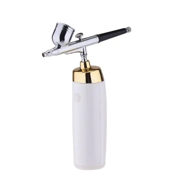 Hot Selling Großhandel tragbare Handheld Nano Sprayer Make-up Wasserstrahl Nebel pistole Gesichts Airbrush Sauerstoff injektor