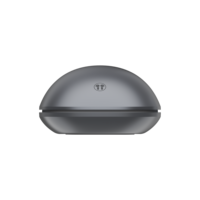 Souris sans fil portable avec étui de charge intégré et écouteurs 2-en-1, accessoire informatique de voyage