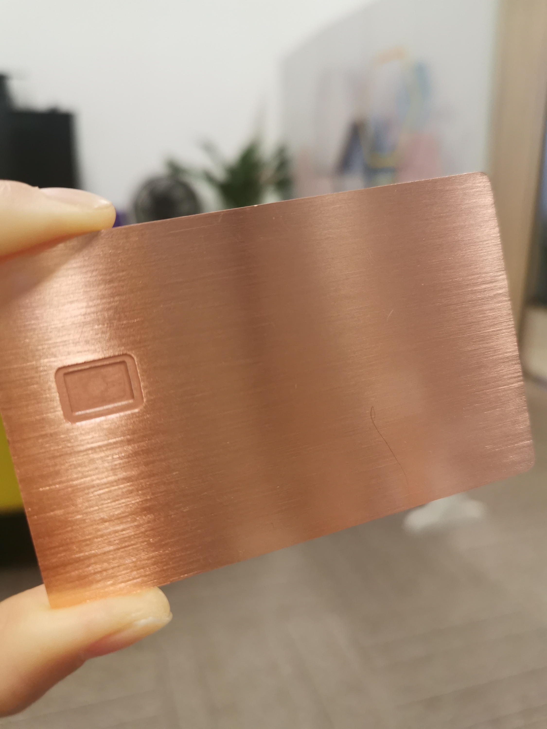 Oro rosa spazzolato