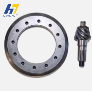 Sbocco di fabbrica corona ruota e pignone ingranaggio conico Bedford J6 6*35 con forgiatura ad alta precisione - Product Image 2