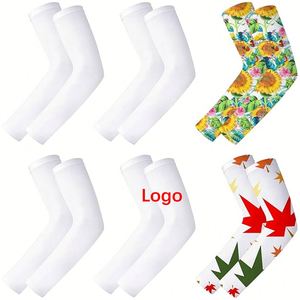 Manchons de sublimation personnalisables vierges anti-UV rafraîchissants pour le sport, le football, le basketball, le cyclisme et la randonnée - Product Image 1