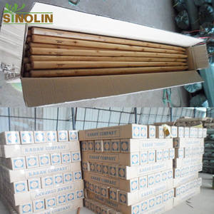 Outils de jardinage durables manche de pelle en bois dans la pioche et la houe et la pelle et le râteau - Product Image 5