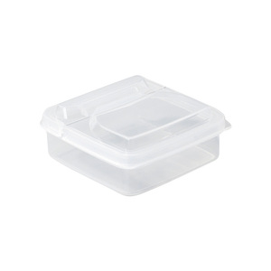Refrigerator <b>Storage</b> Box With Lid Transparent Food Grade <b>Kitchen</b> Vegetable Fruit Organizer Rectangle Shape Fridge Organizer - Product Image 5