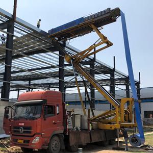 Plataforma Móvil de Instalación de Paneles de Techo, Tipo Camión, con Elevación Hidráulica de Alta Resistencia para Trabajos en Altura - Product Image 4