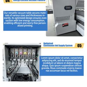 Impresora UV Plana Automática de Alta Velocidad 1610 con Autonivelación para Impresión 3D de Gran Formato en Carcasas, Bolígrafos y Tazas - Product Image 6